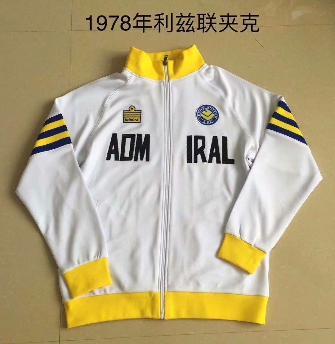 1978 Leeds United Jacket retro soccer jersey yupoo