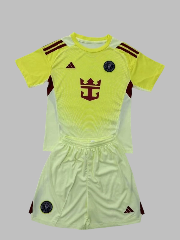 25-26 Inter Miami Goalkeeper Kids Cheap Soccer Jerseys Yupoo