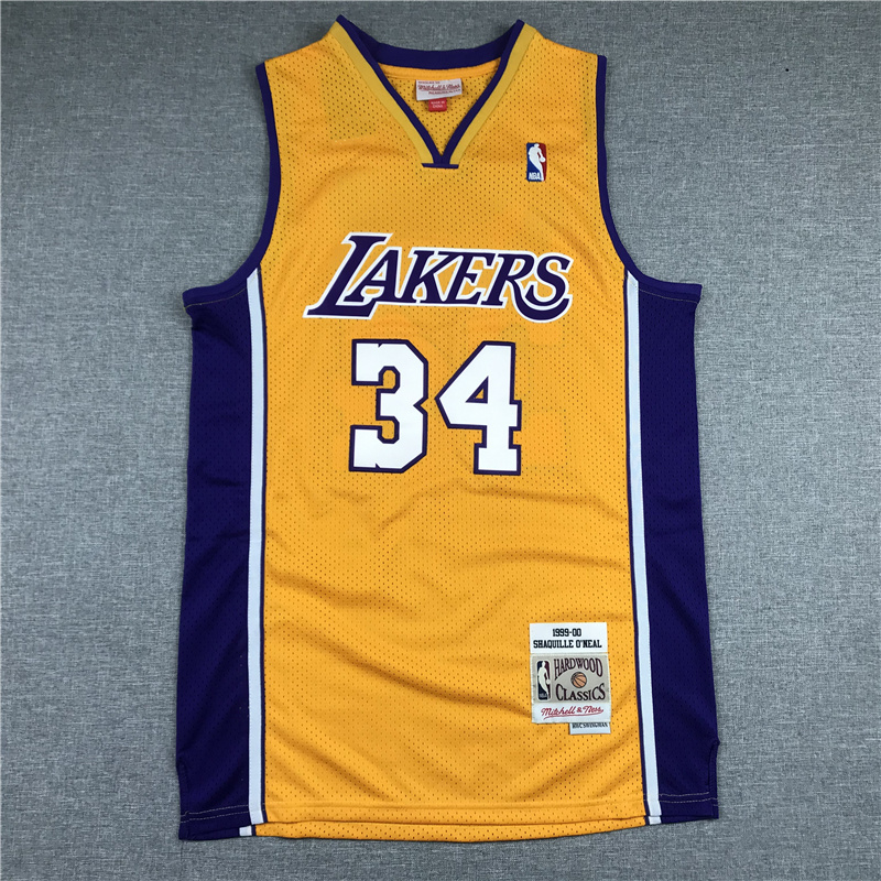 Lakers #34 Embroidery