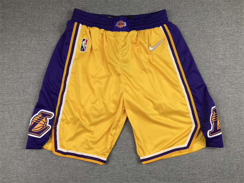 Lakers Retro Shorts Embroidery