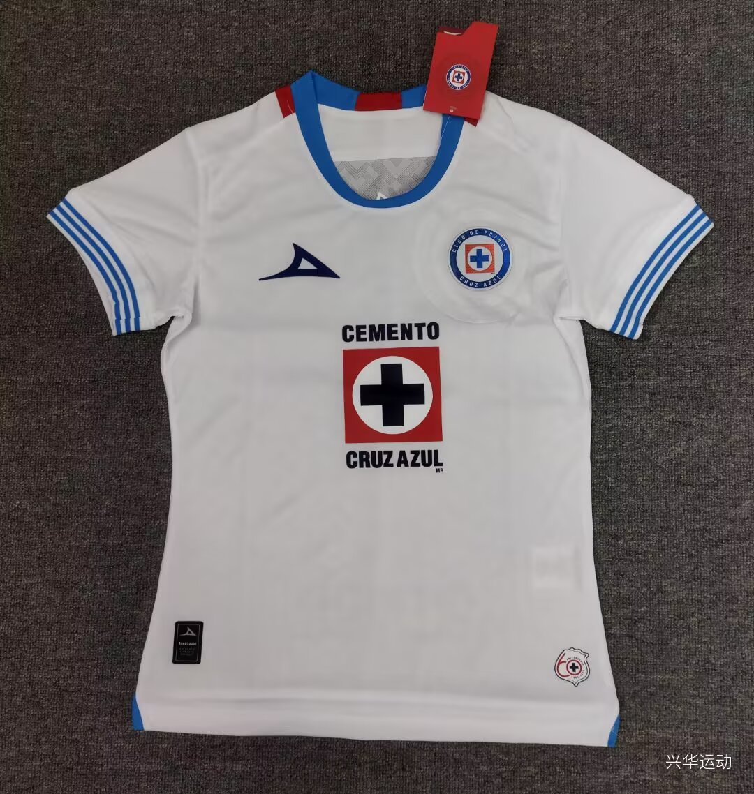 24-25 Cruz Azul Away Woman Soccer Jerseys Yupoo