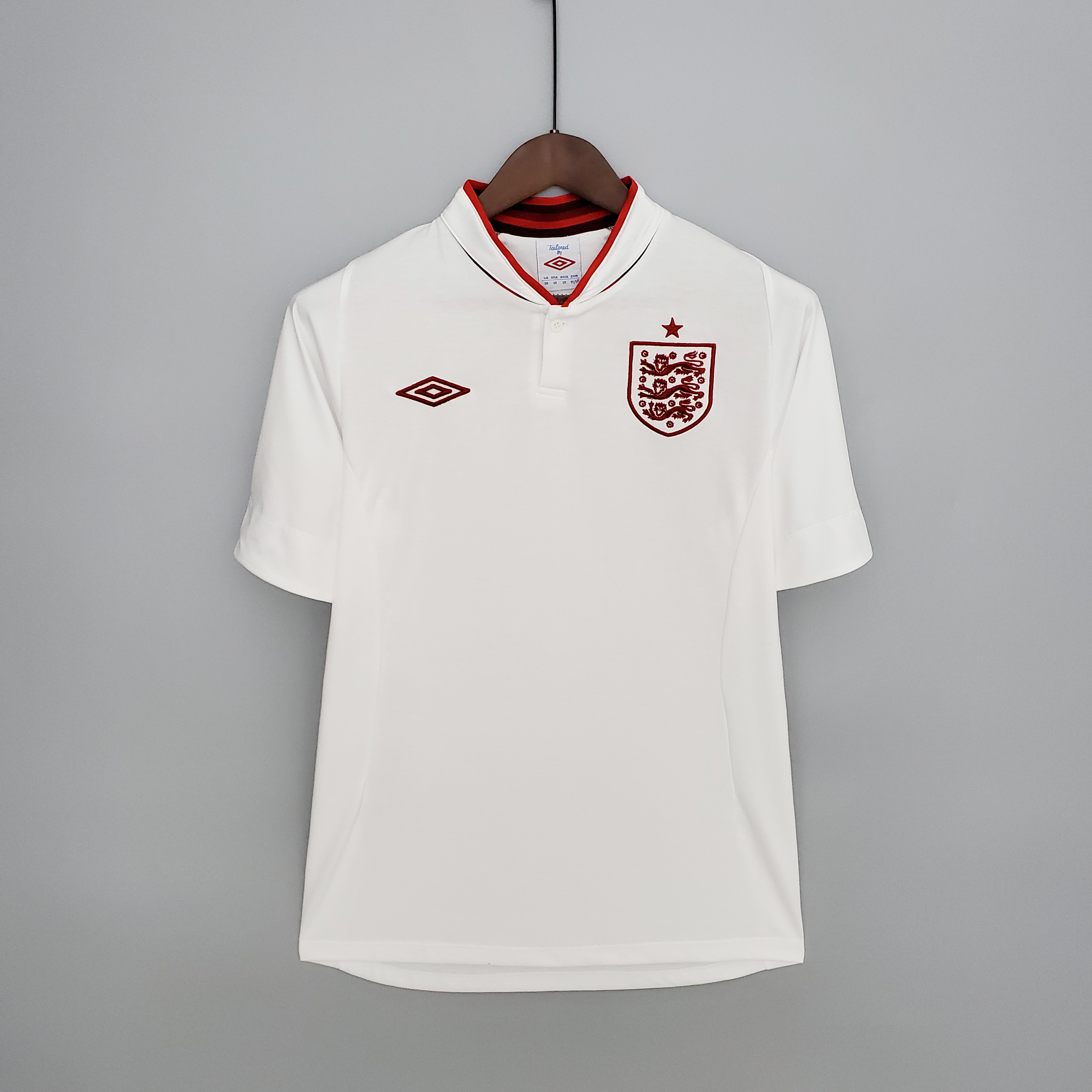 2012 England Home Retro Soccer Jerseys Yupoo