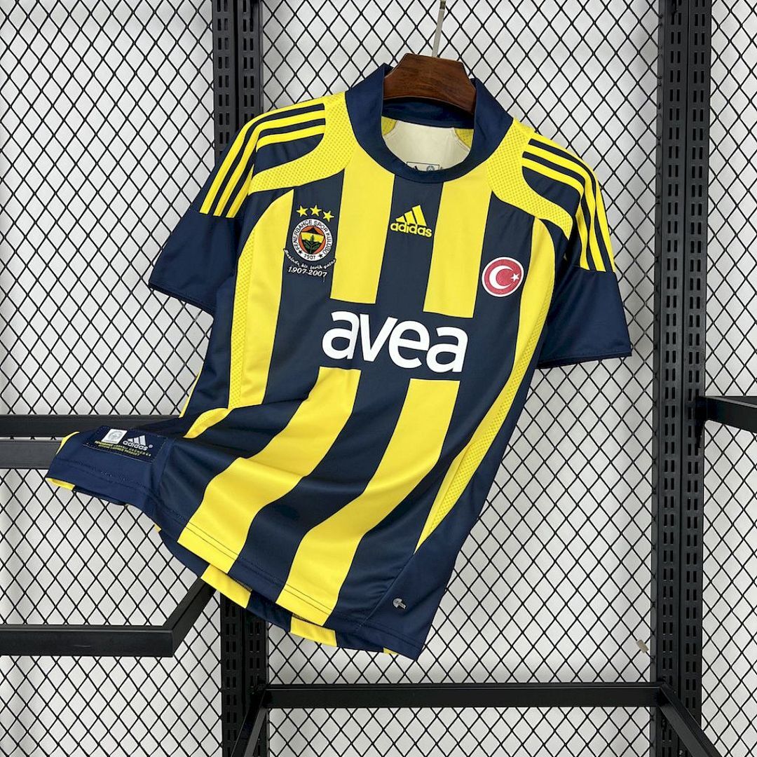 Fenerbahce 2007/08 Home Retro Jersey