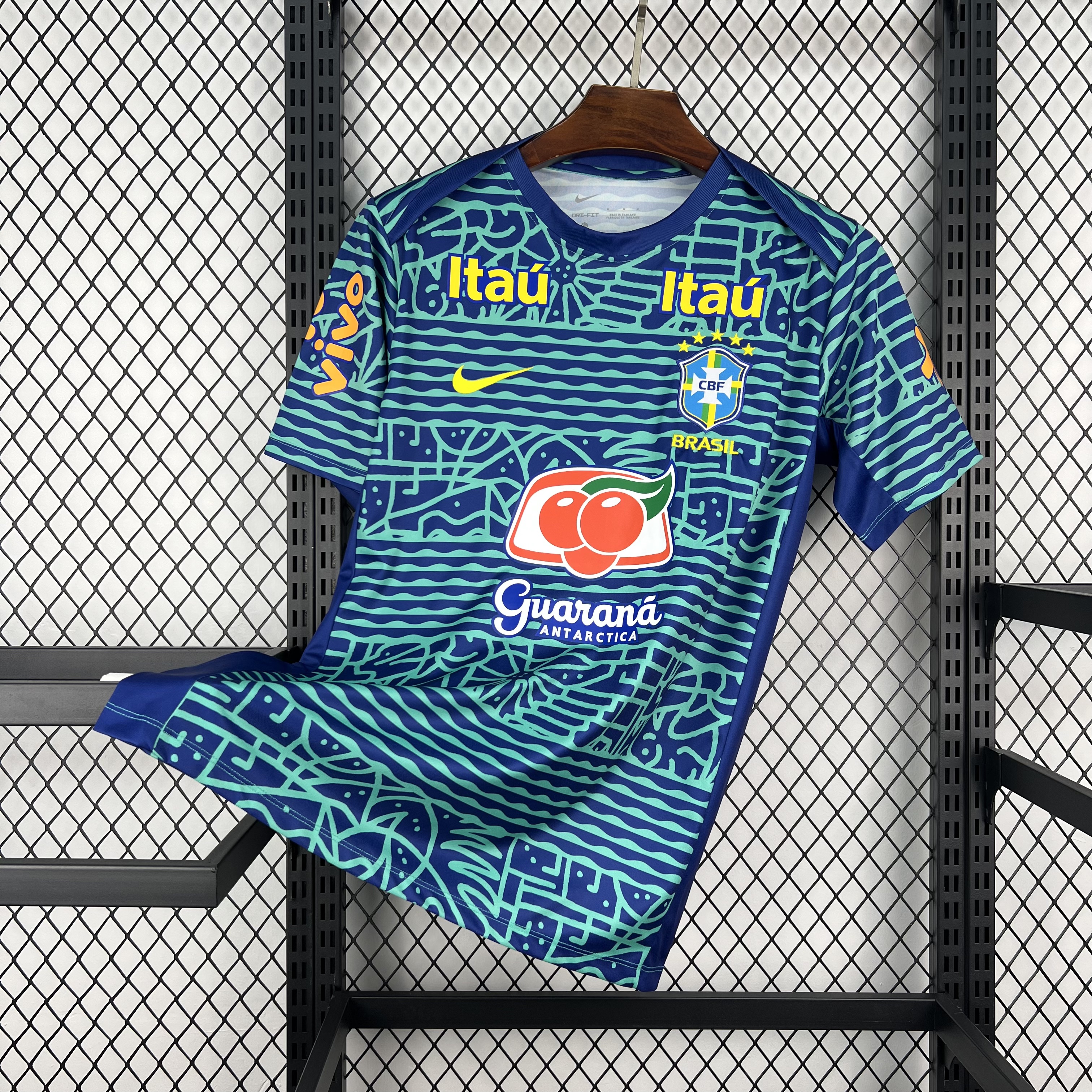 Retro Brazil 2024 Pre-Match Jersey