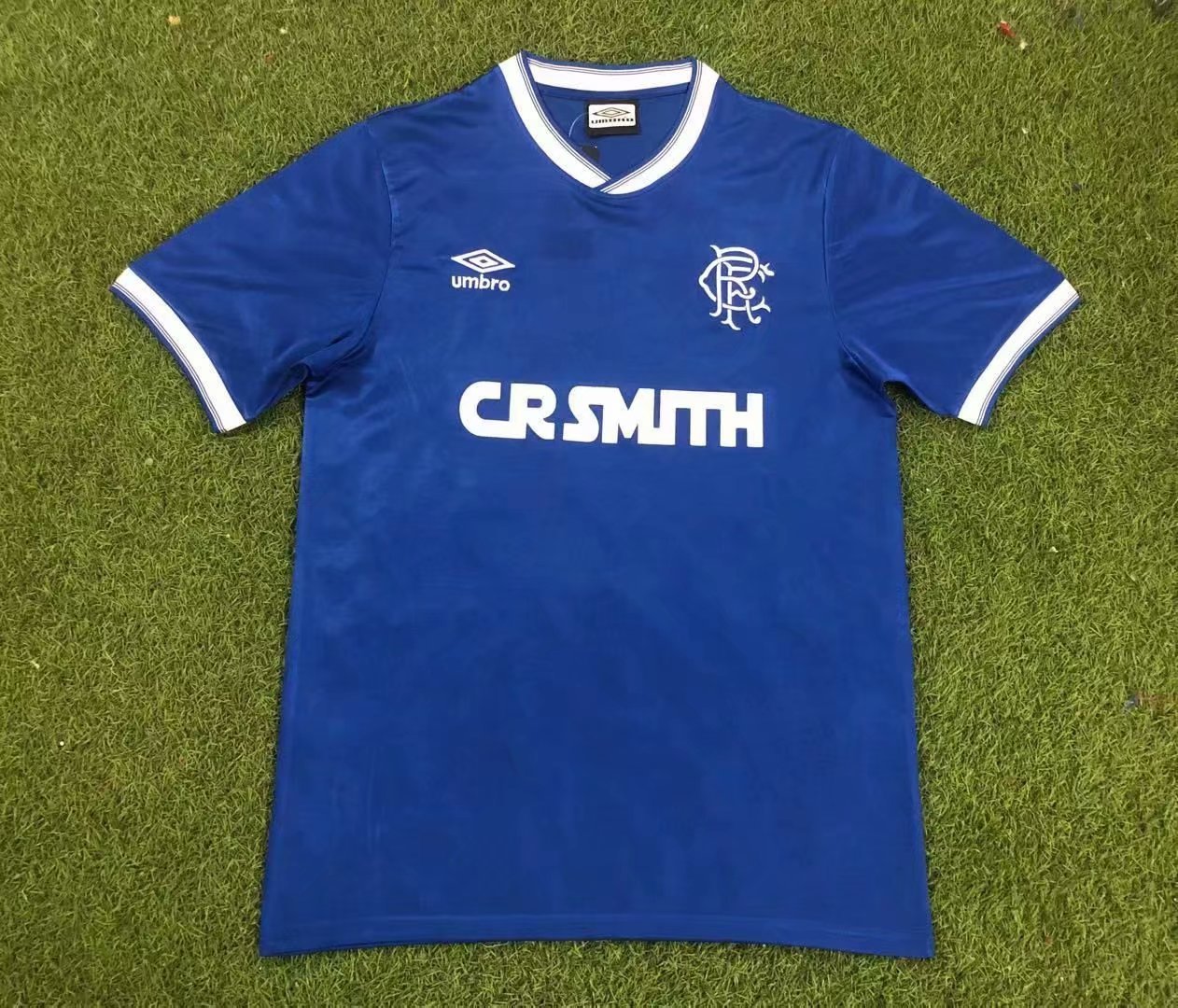 84-87 Rangers Home Retro Soccer Jerseys Yupoo