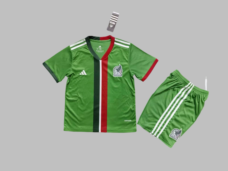 25-26 Mexico Home Kids Cheap Soccer Jerseys Yupoo