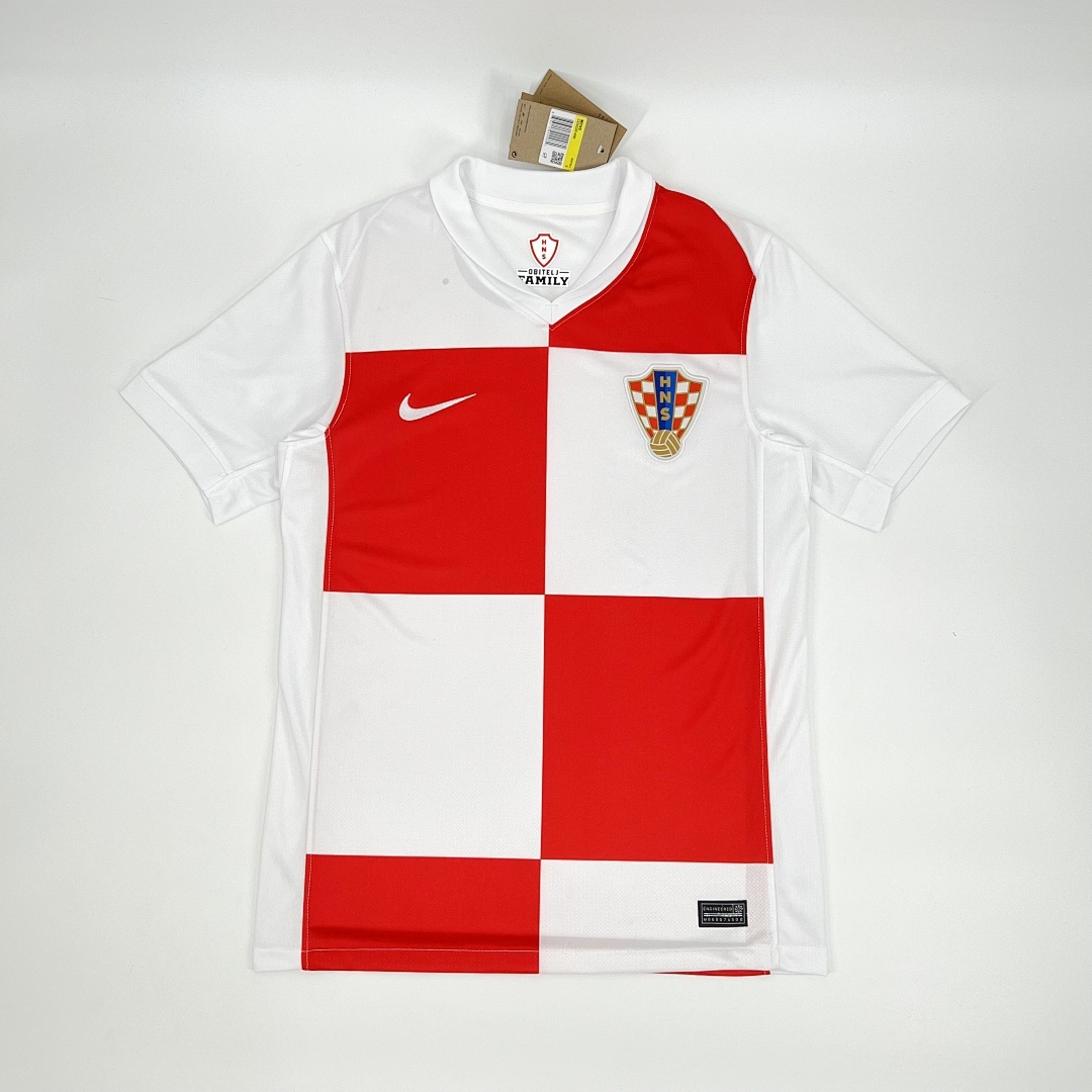 Croatia 2024/25 Euro Home Jersey S-XXXXL