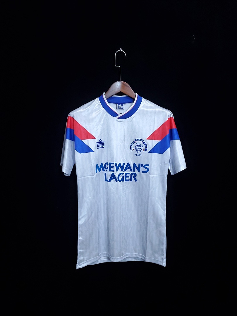 Retro90-92 Rangers Away S-2XL