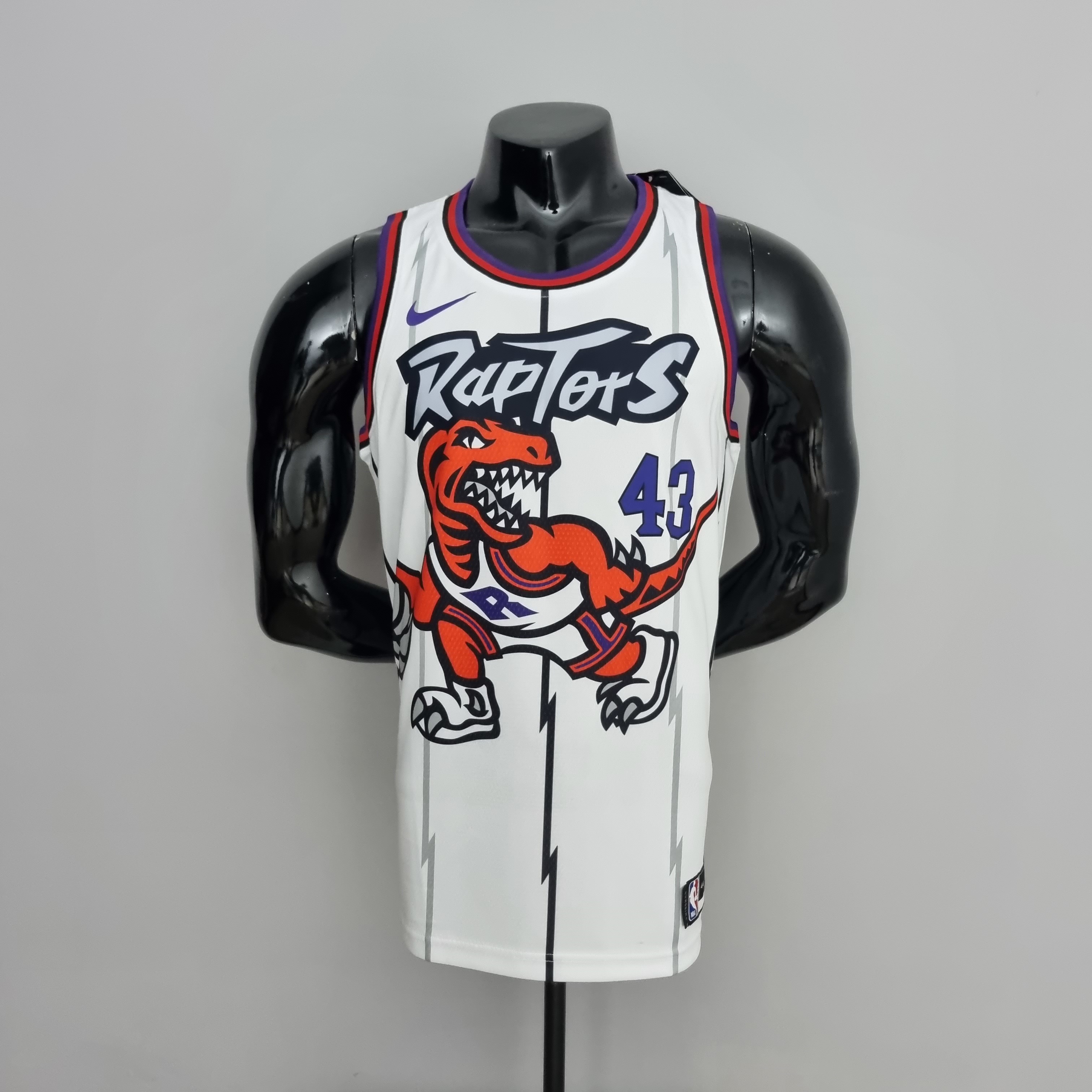 Toronto Raptors SIAKAM #43 White NBA Jersey S-XXL