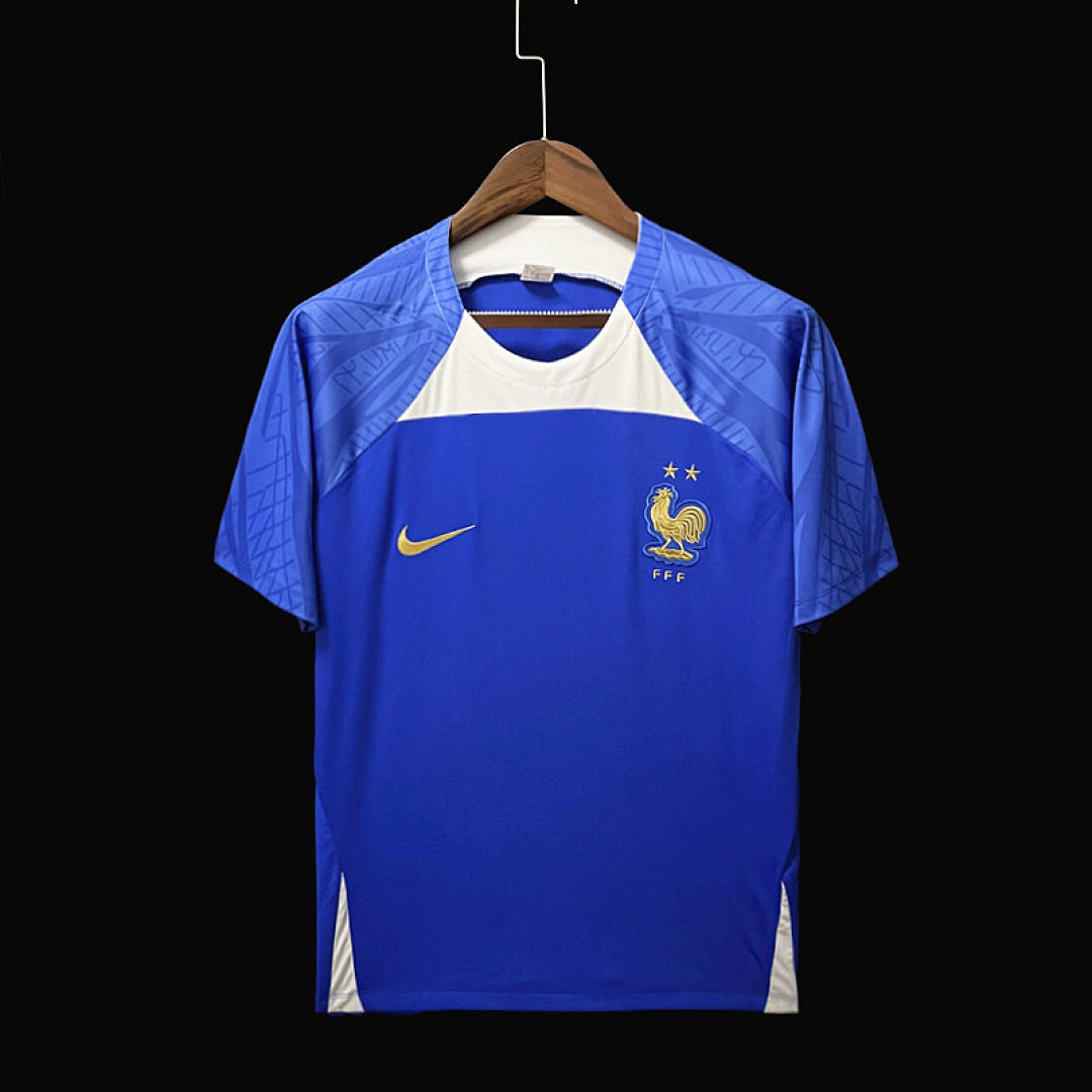 22/23 France pre-match training suit blue S-XXL