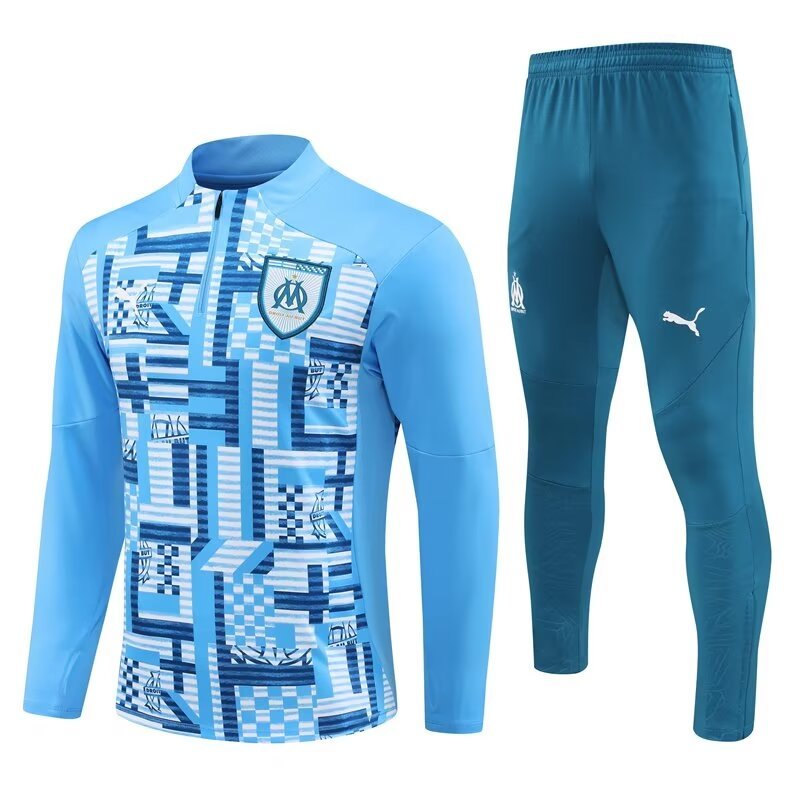 24-25 Marseille Long Sleeve Training Suit Yupoo