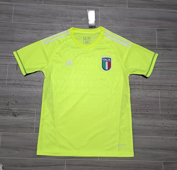 23-24 Italy Goalkeeper Green Soccer Jerseys Yupoo