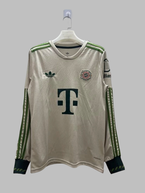 25-26 Bayern Long Sleeve Cheap Soccer Jerseys Yupoo