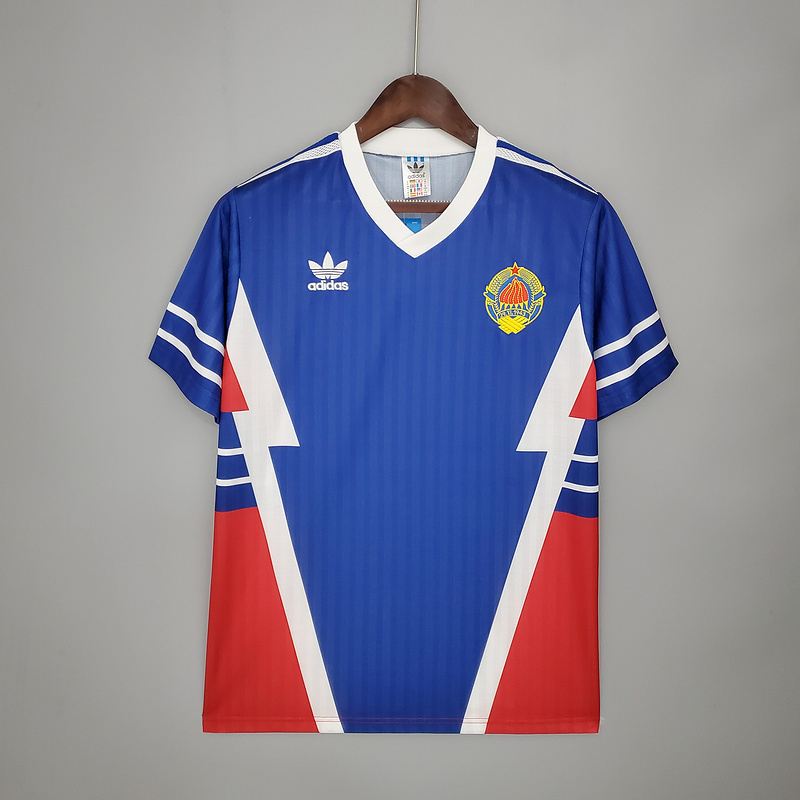 1990 Yugoslavia Home Retro Soccer Jerseys Yupoo