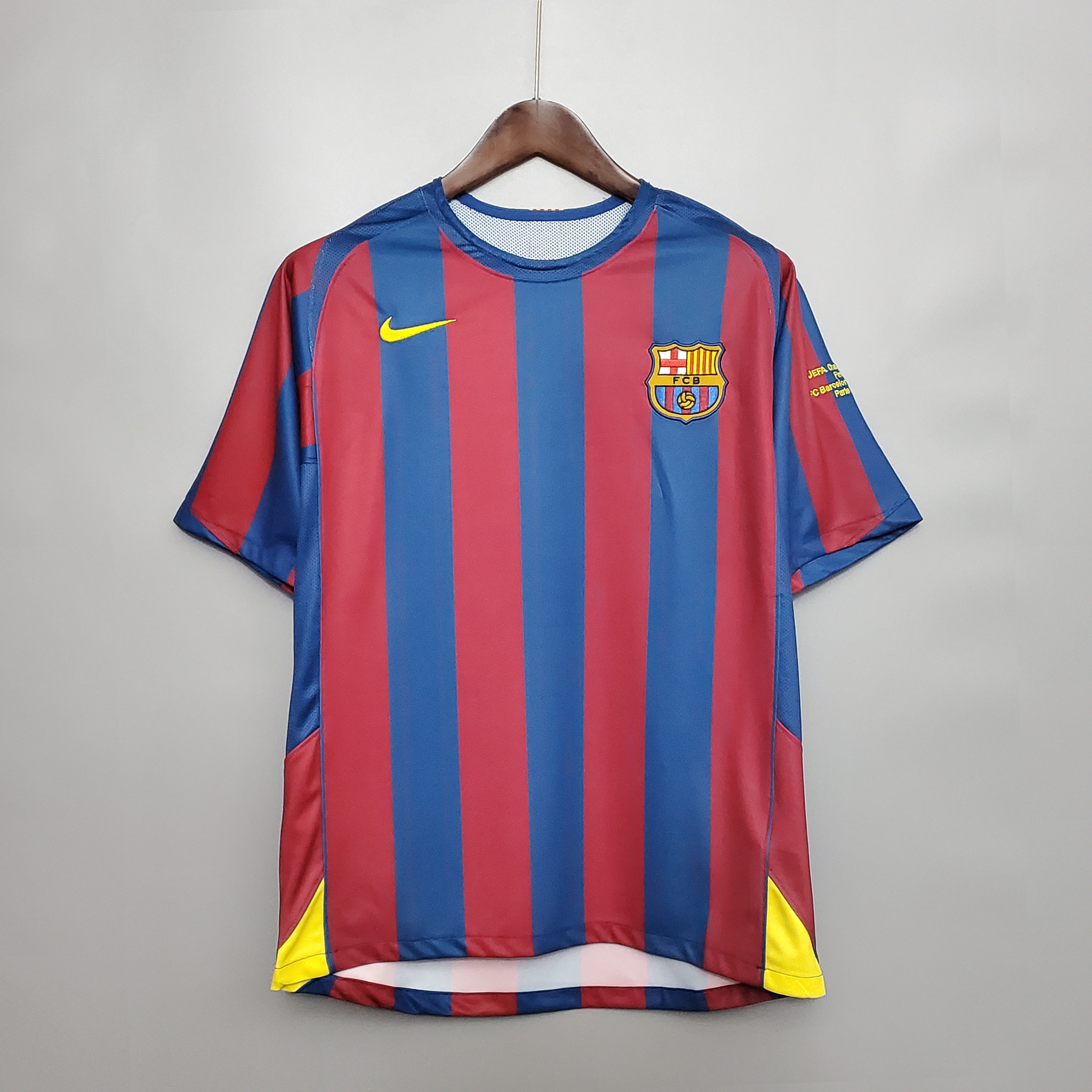 2006 Messi GRIEZMANN Home Retro UEFA Champions League Soccer Jerseys Yupoo