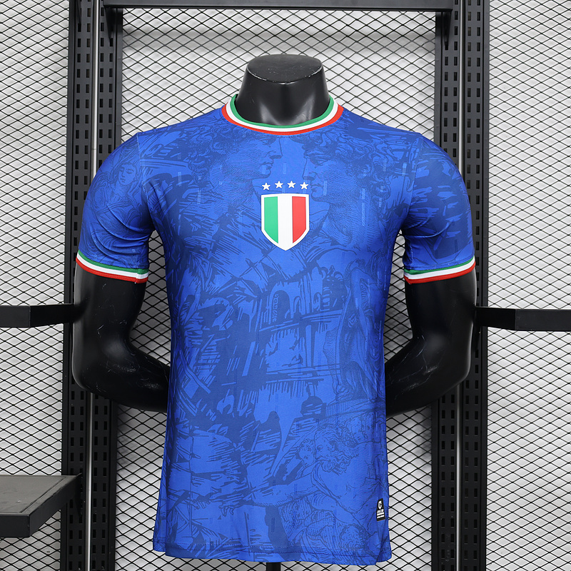 2024 Italy Blue Special Player version Soccer Jerseys Yupoo