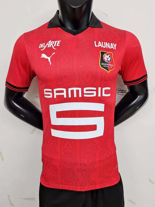 23-24 Rennais Home Player Version Soccer Jerseys Yupoo