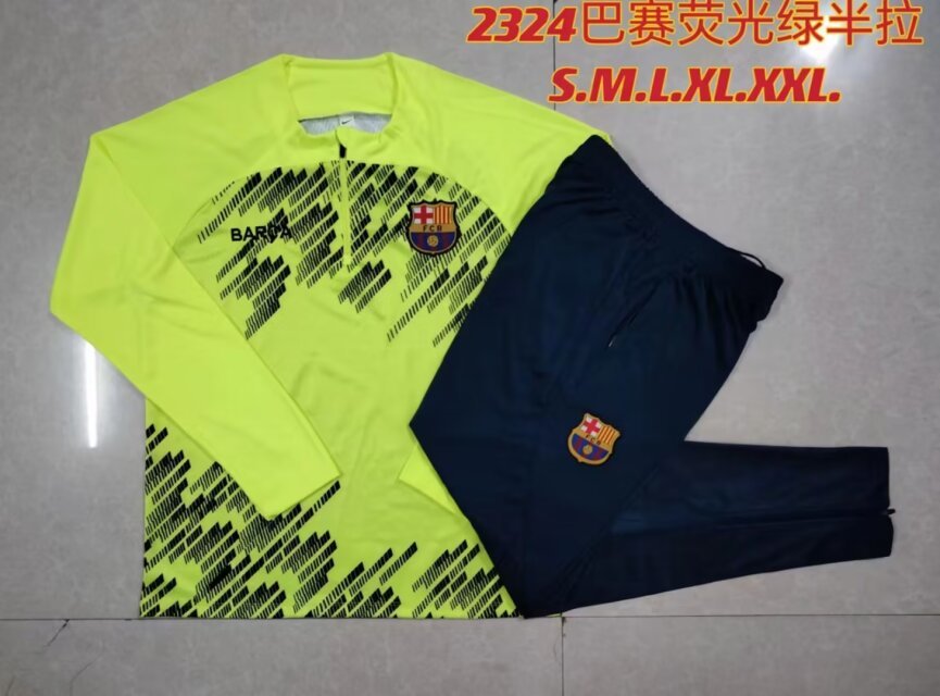 23-24 Messi GRIEZMANN Long Sleeve Training Suit Yupoo