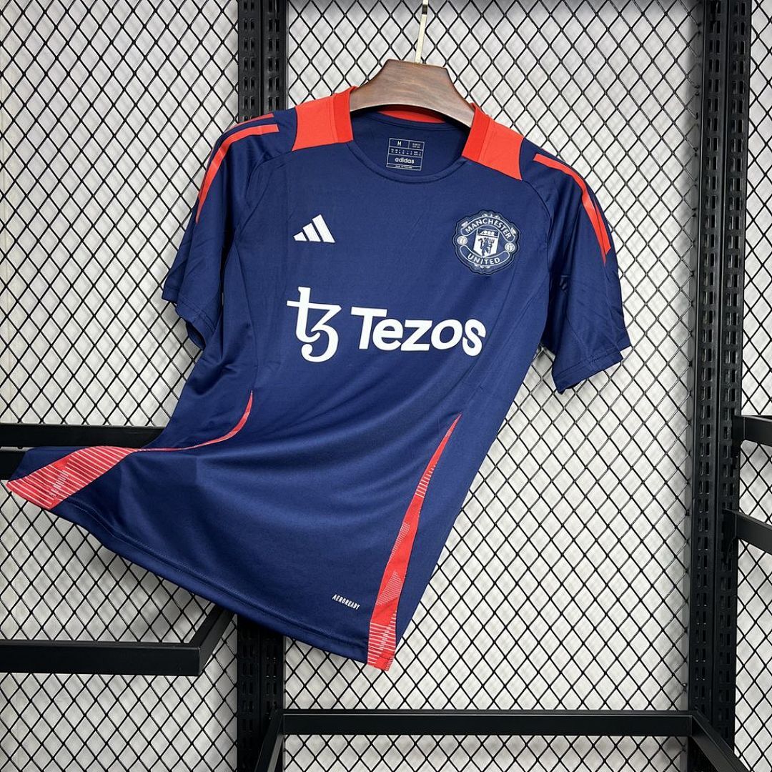 Manchester United 2024/25 Dark blue Pre-match training Jersey