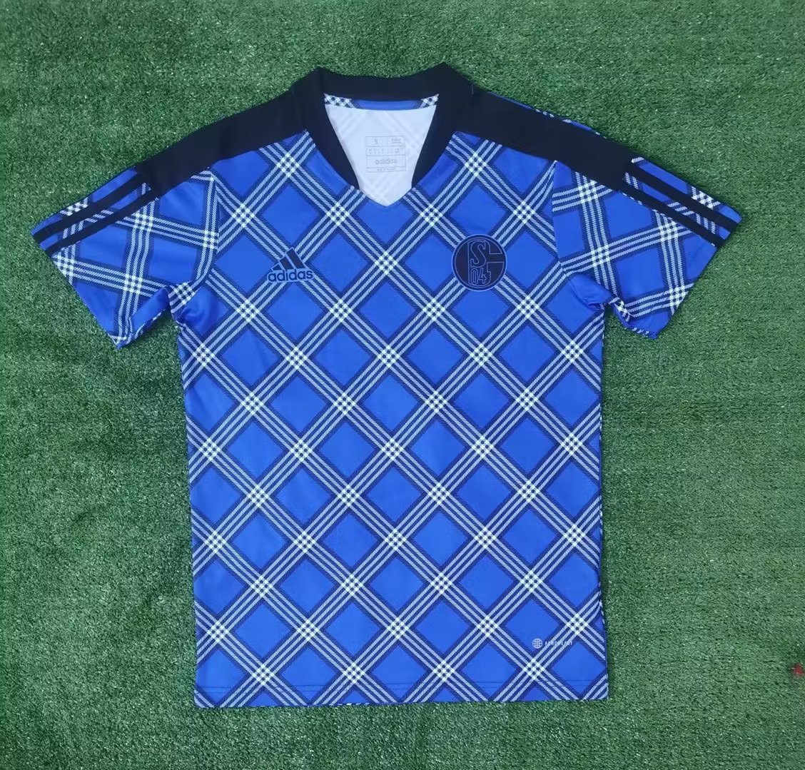 23-24 Schalke 04 Blue Training Soccer Jerseys Yupoo