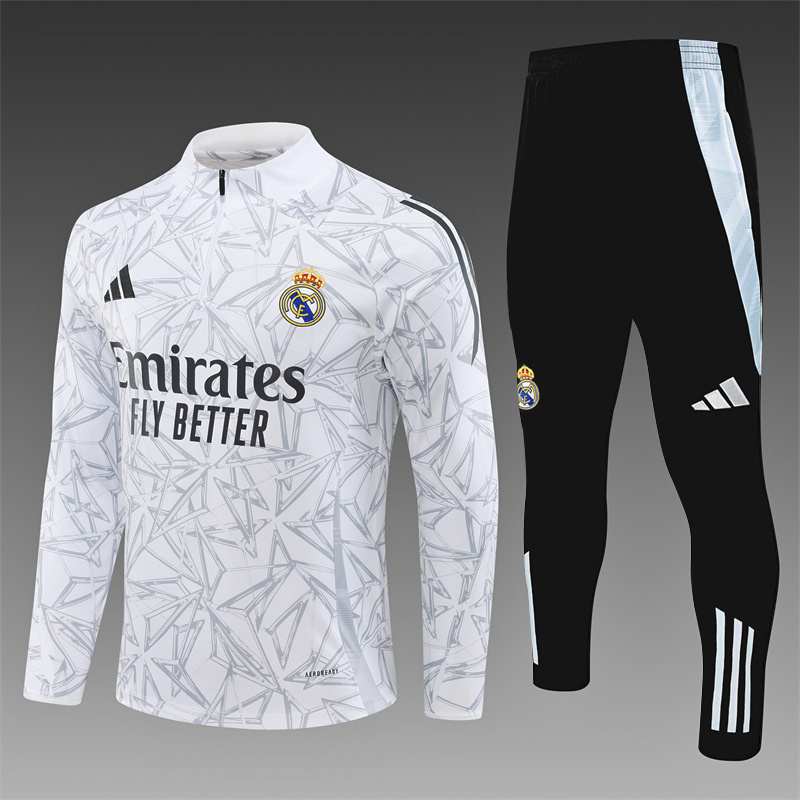 24-25 Real Madrid Long Sleeve tracksuit Yupoo