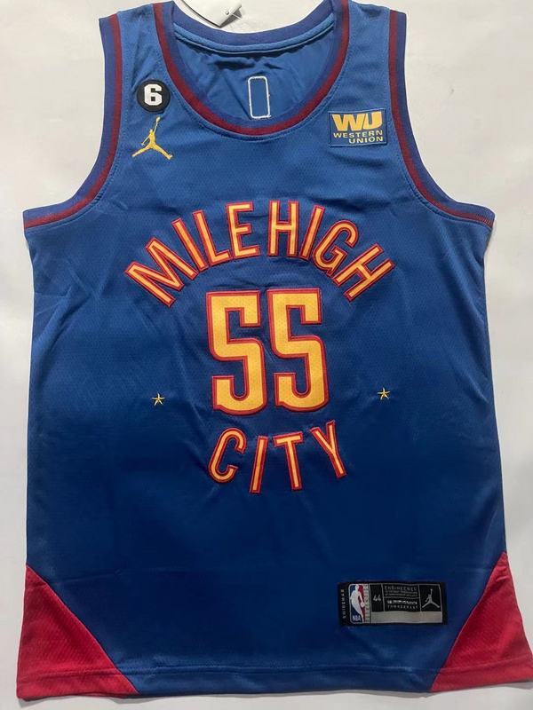 2023 Nuggets #55 Embroidery