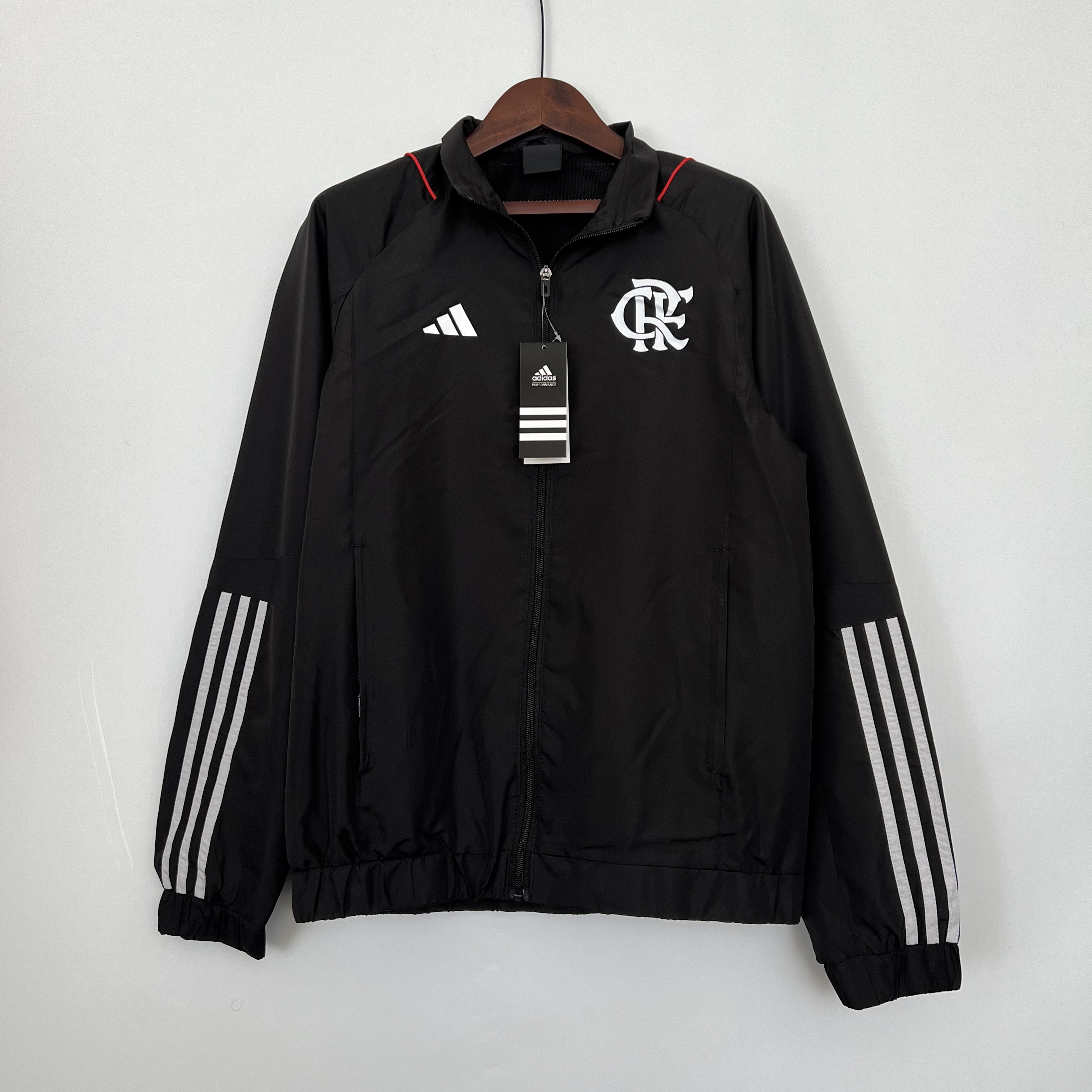 2023 Flamengo Black Windbreaker Jackets Yupoo