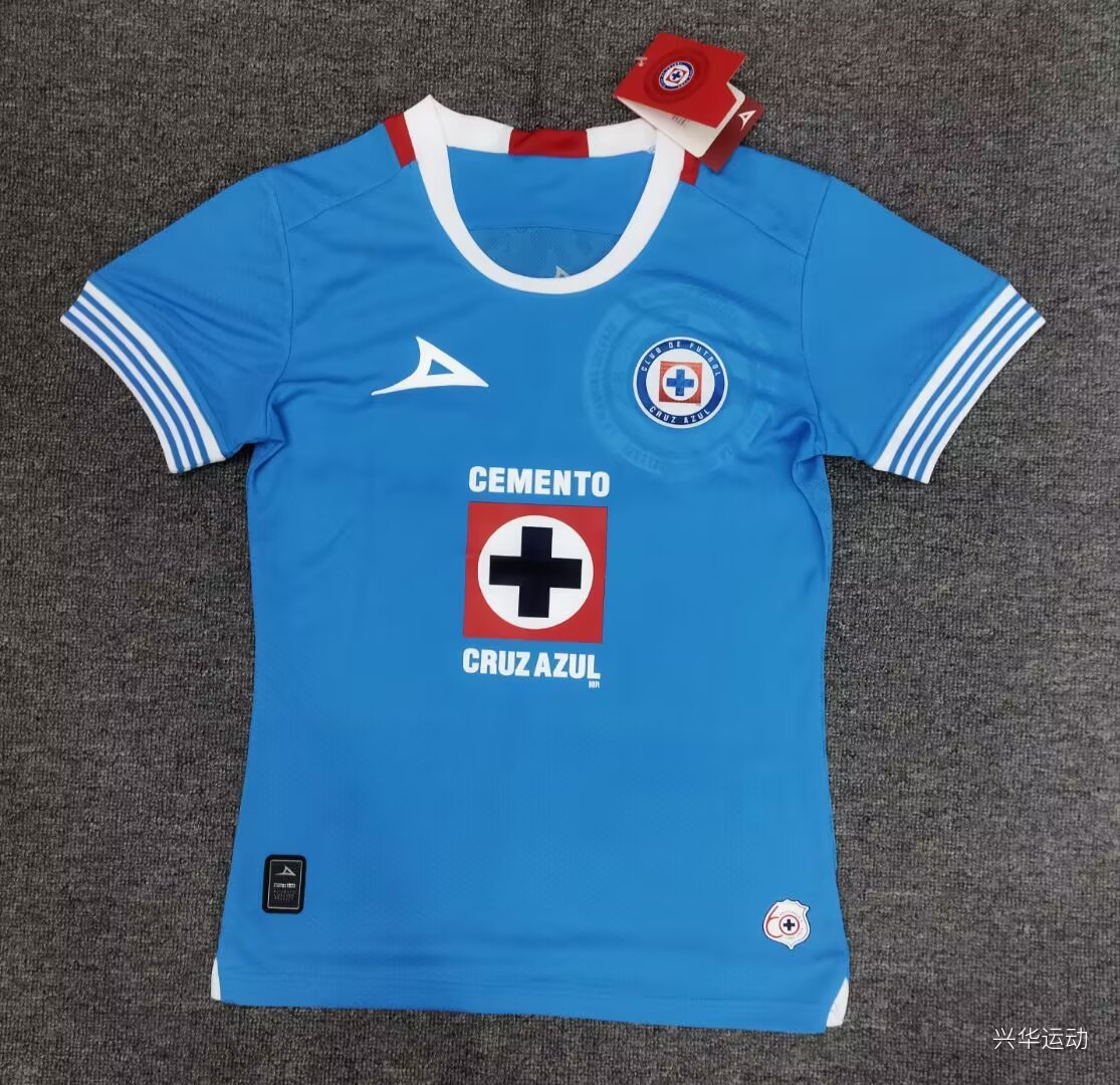 24-25 Cruz Azul Home Woman Soccer Jerseys Yupoo