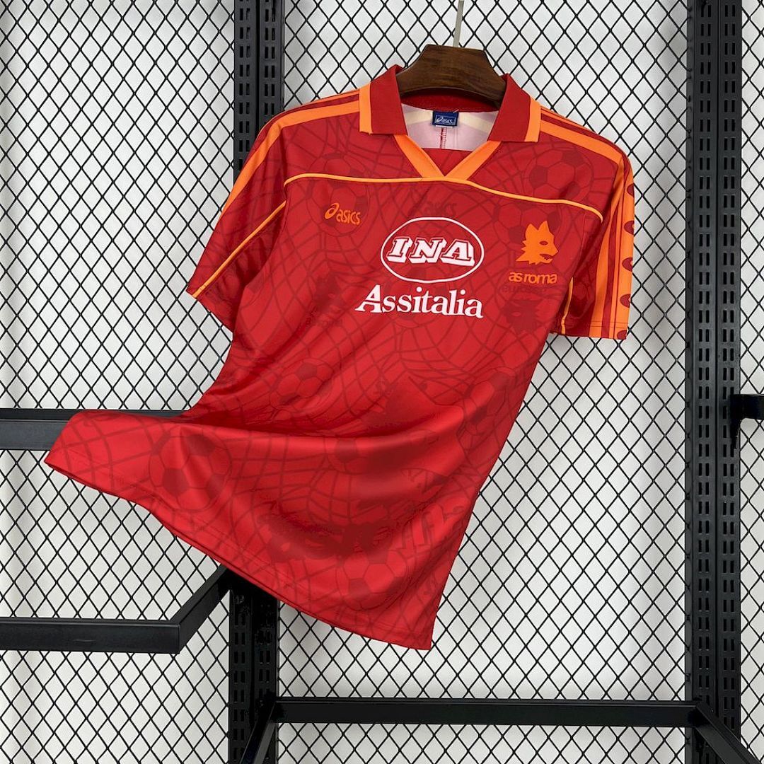 AS Roma 1995/96 Home Retro Jersey