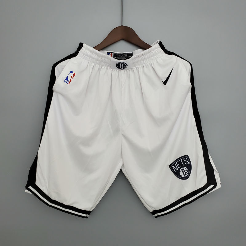 Nets White Shorts S-XXL