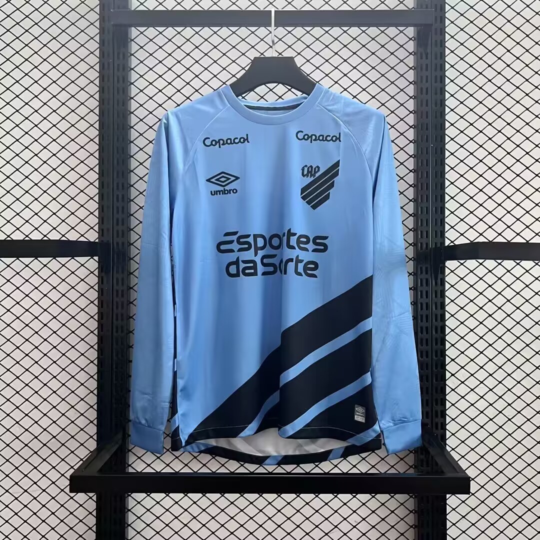 23-24 Club Athletico Paranaense Away Long Sleeve Soccer Jerseys Yupoo