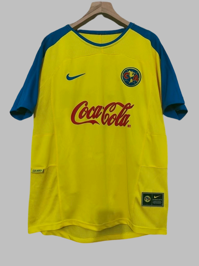 03-04 Club America Home Retro Cheap Soccer Jerseys Yupo