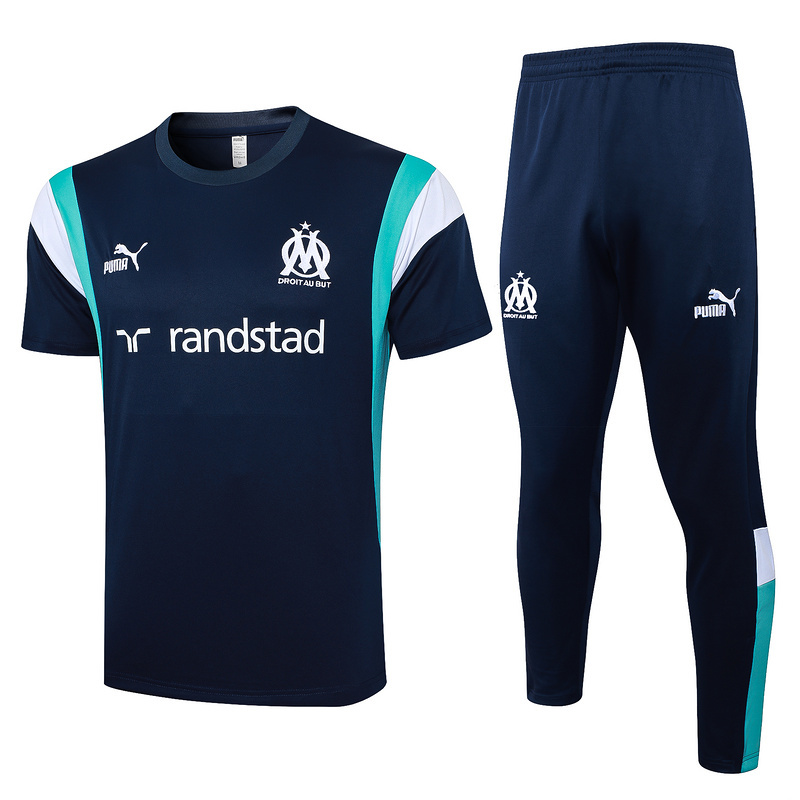 23-24 Marseille Short Sleeve Tracksuit Yupoo