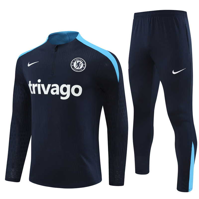 24-25 Chelsea Player Long Sleeve Training Suit Yupoo