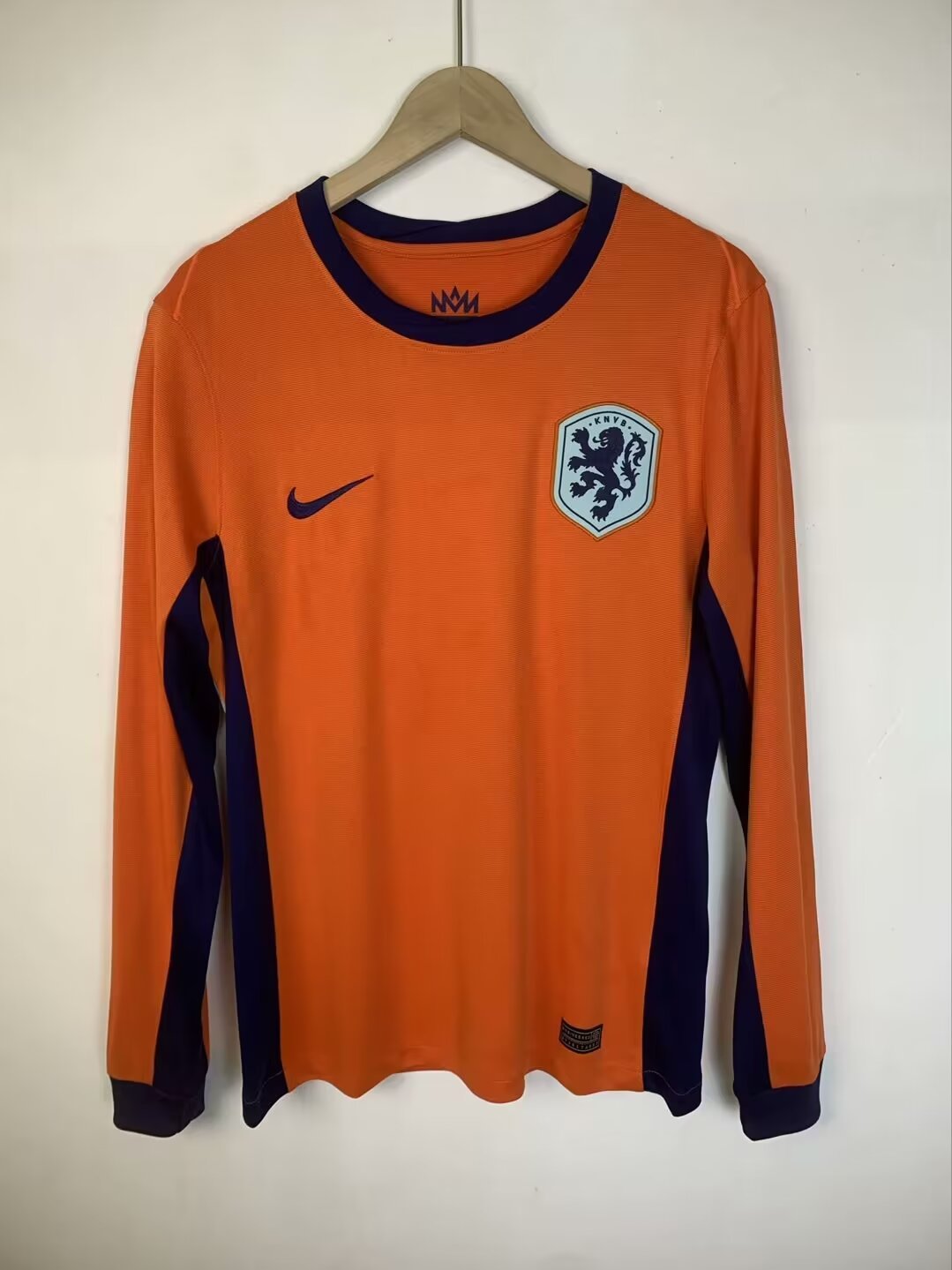 2024 Netherland Home Long Sleeve Soccer Jerseys Yupoo