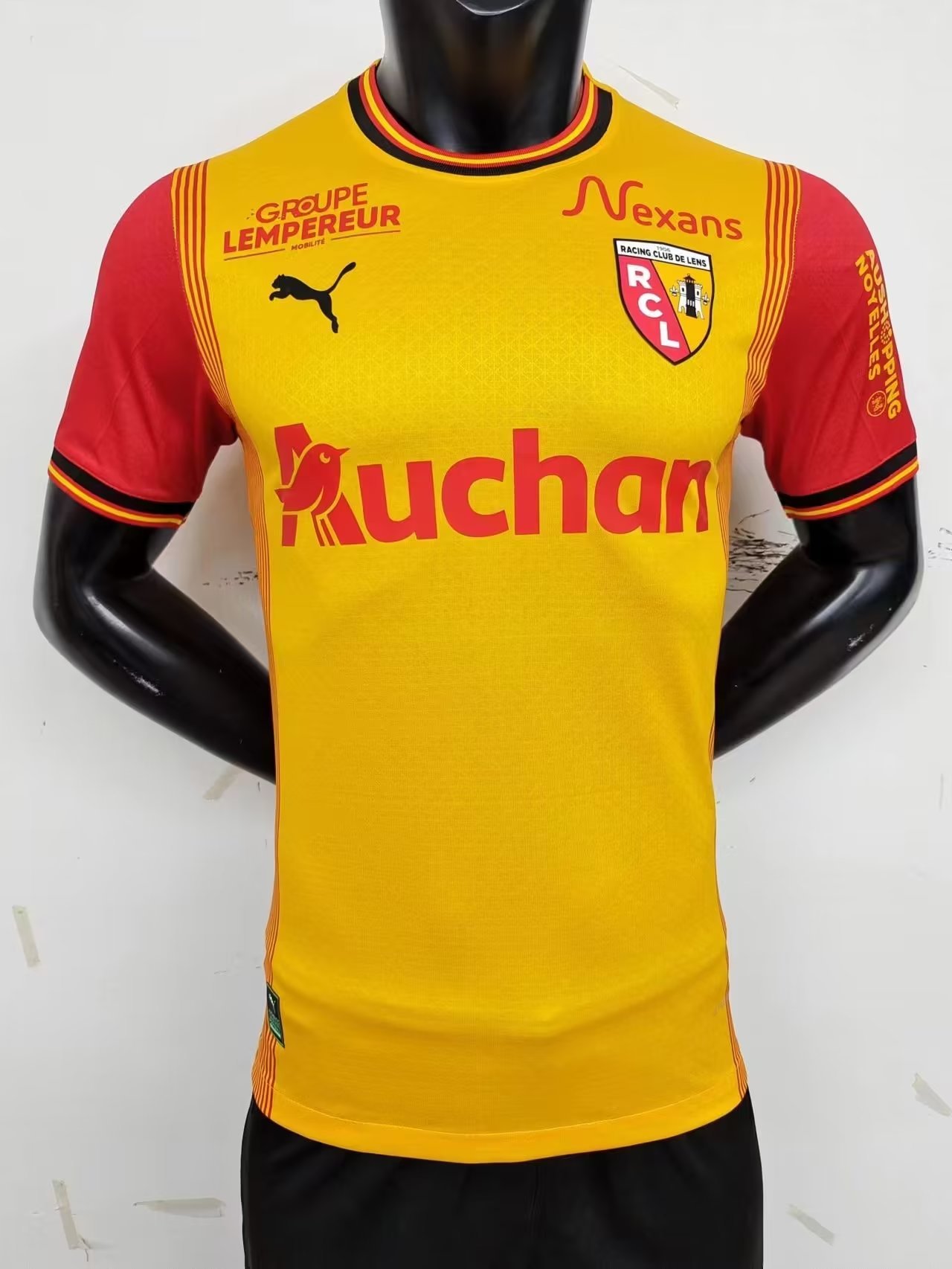 23-24 RC Lens Home Player Version Soccer Jerseys Yupoo
