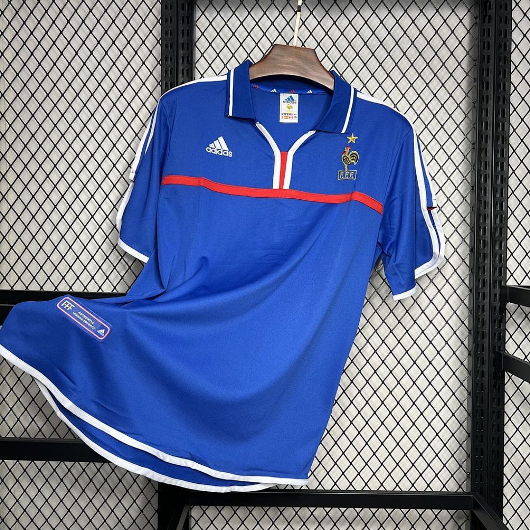 France 2000 Home Retro Jersey