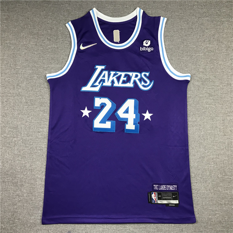 2022 Lakers #24 75th Anniversary Embroidery