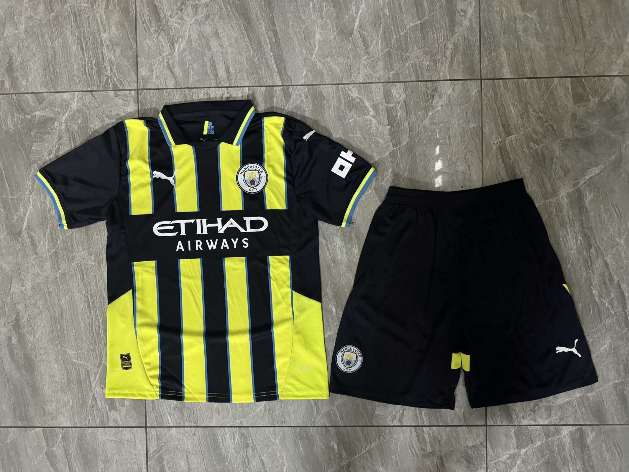 24-25 Manchester City Away Kids Soccer Jerseys Yupoo
