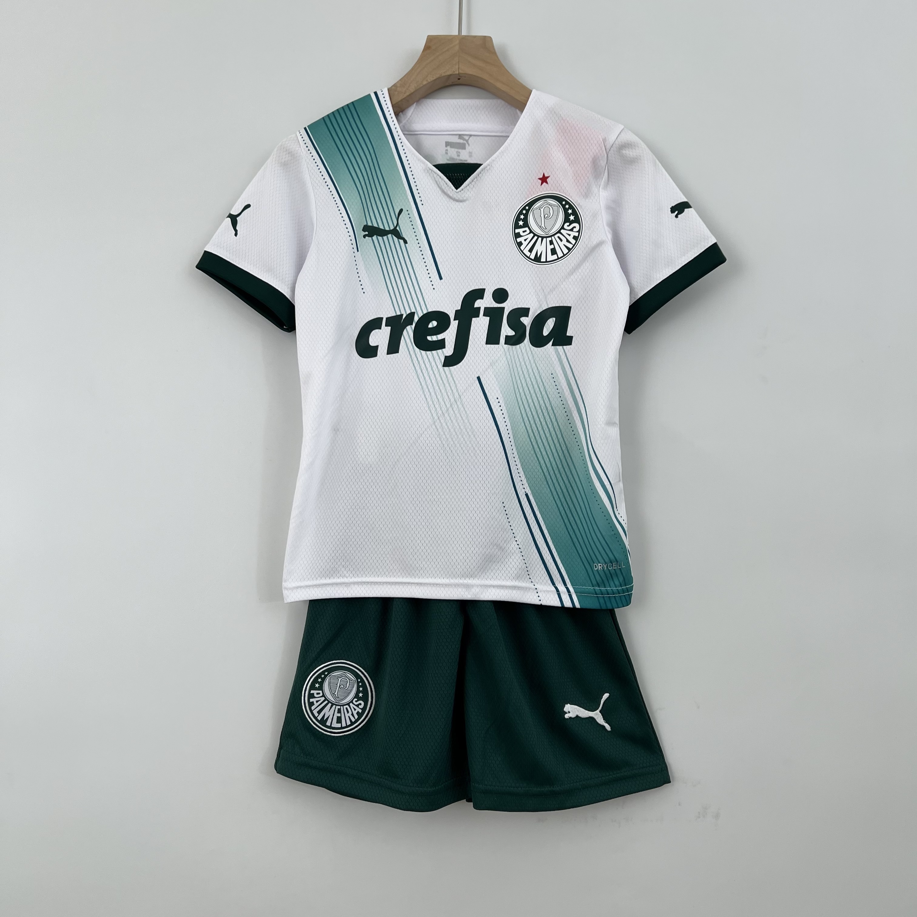 23-24 Palmeiras Away Kids Soccer Jerseys Yupoo