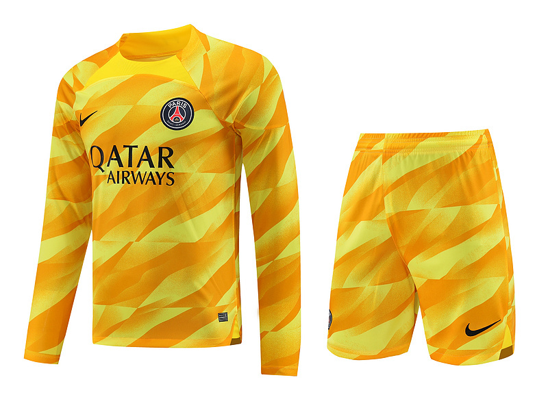 23-24 Paris Goalkeeper Long Sleeve Soccer Jerseys Yupoo