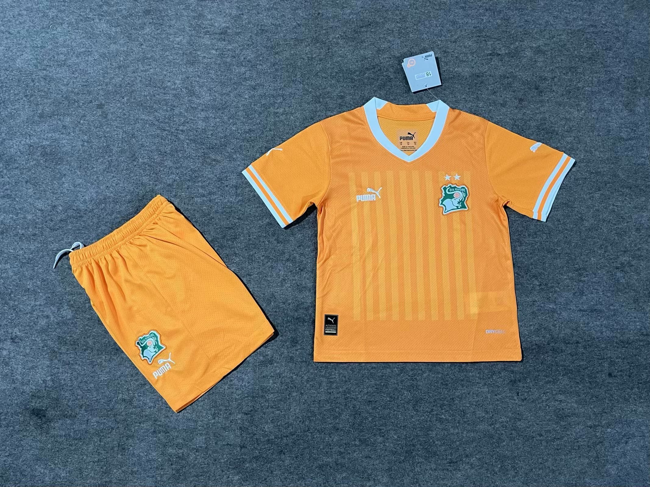 23-24 Ivory Coast Home Kids Soccer Jerseys Yupoo