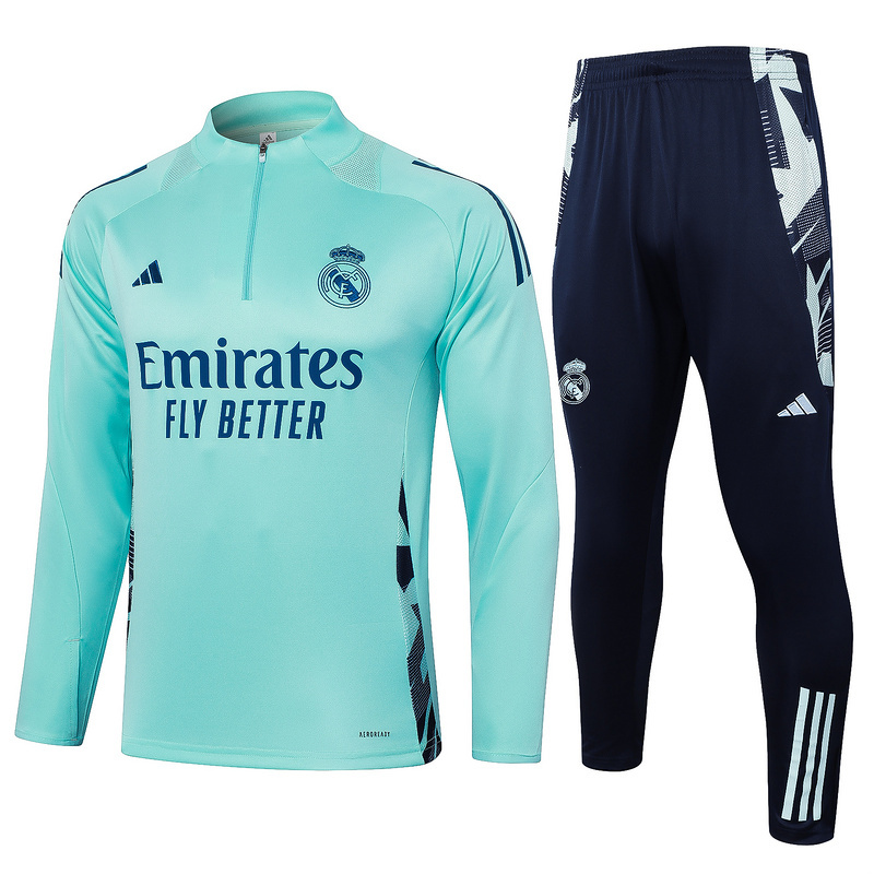 24-25 Real Madrid Long Sleeve Training Suit Yupoo