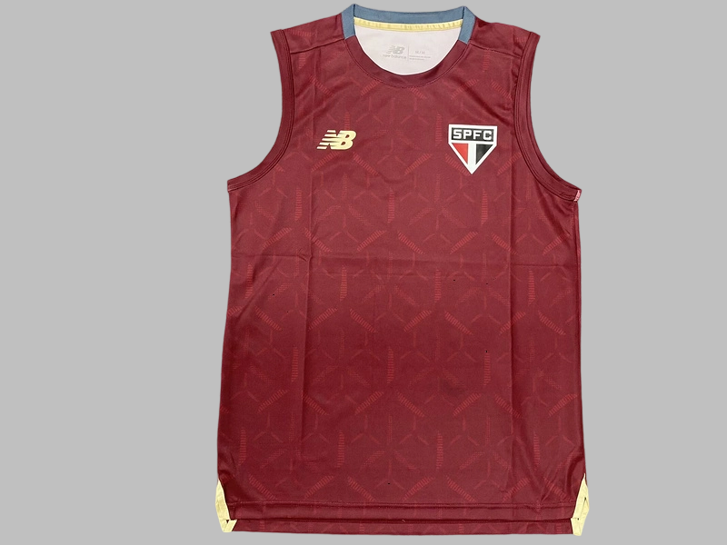 25-26 Sao Paulo Training Soccer Vest Yupoo