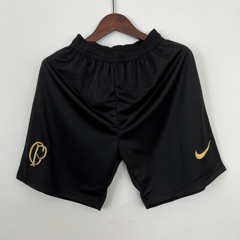 23-24 Corinthians Black Shorts Yupoo