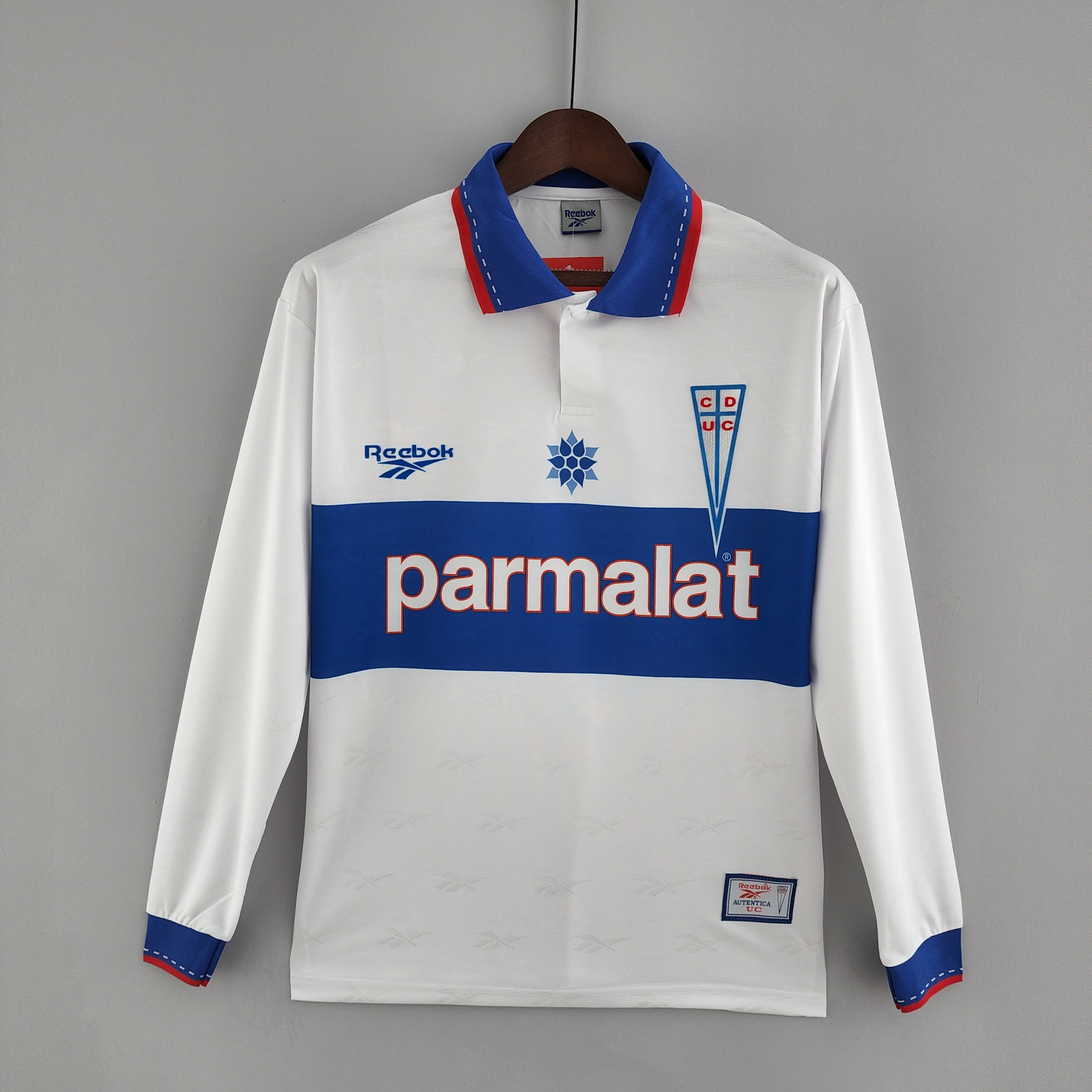 1998 Deportivo Universidad Católica Home Retro Long Sleeve Soccer Jerseys Yupoo
