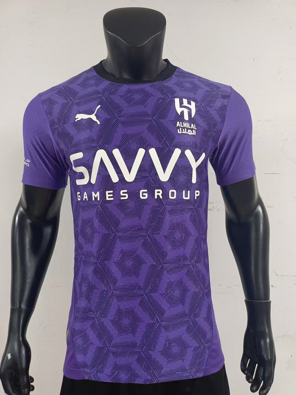 24-25 Al-Hilal Saudi Third Player Version Soccer Jerseys Yupoo