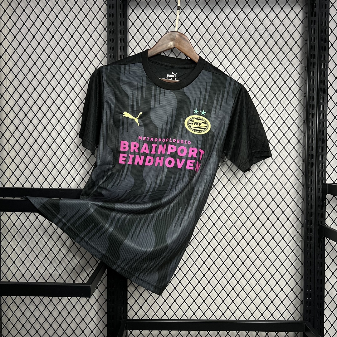 PSV Eindhoven 2024/25 Pre-match training black Jersey