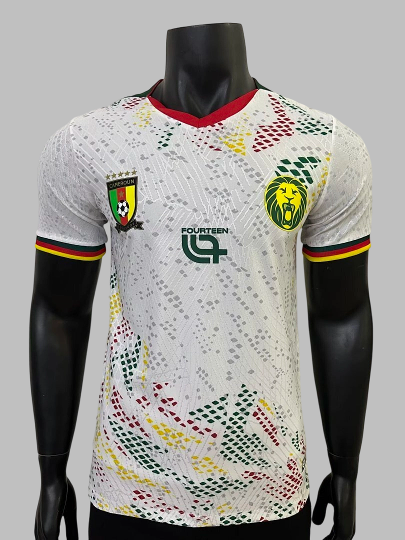 26-27 Cameroon Away Player Version Cheap Soccer Jerseys Yupo
