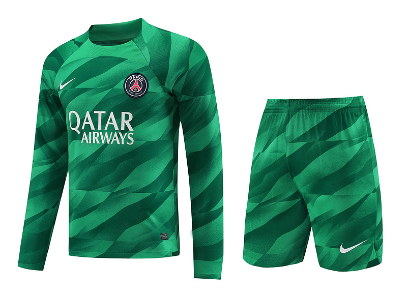23-24 Paris Goalkeeper Long Sleeve Soccer Jerseys Yupoo